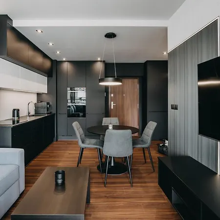 Black&White Bukowska18 B Apartment With Balcony And Garage Poznań Zewnętrze zdjęcie